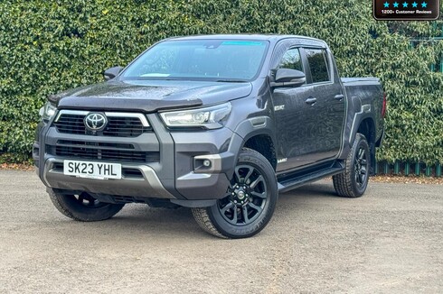 Toyota Hilux Crew Cab [SOLD GR] AUTO 4X4 Invincible X 4Wd Air Con Cam EURO 6 NO VAT