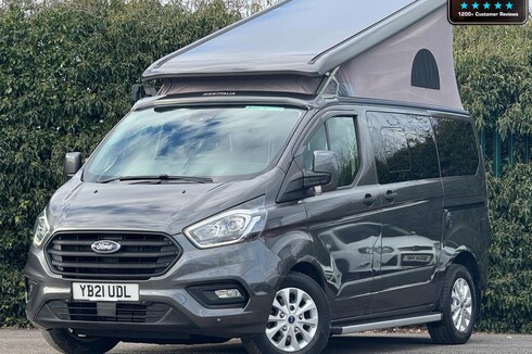 Ford Transit Custom Nugget Camper Automatic SWB L1 Pop Top 4 Berth|Rea