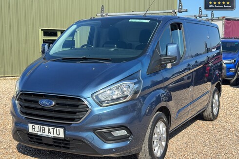 Ford Transit Custom AUTO SWB L1H1 280 Limited 170ps Alloys Air Con Cruise EURO 6
