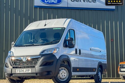 Vauxhall Movano XLWB L4H2 [SOLD SM] Medium Roof F3500 Heavy Prime EURO 6