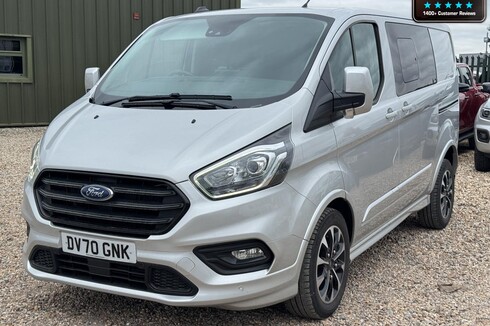 Ford Transit Custom Crew Cab [SOLD SM] AUTO SWB L1H1 320 Sport Dciv EURO 6 NO VAT