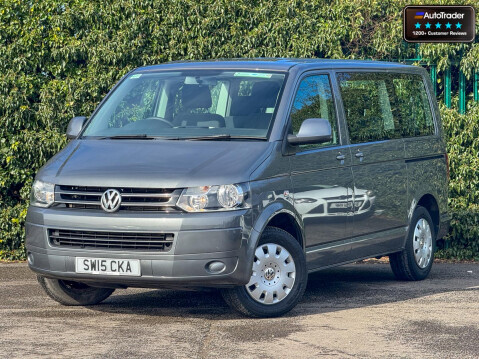 Volkswagen Transporter Shuttle (Sold) SE 140hp Twin Side Door Tailgate 9 Seats Air Con NO VAT VANLUX 25