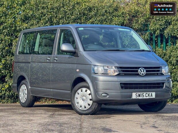 Volkswagen Transporter Shuttle SE 140hp Twin Side Door Tailgate 9 Seats Air Con NO VAT VANLUX 3