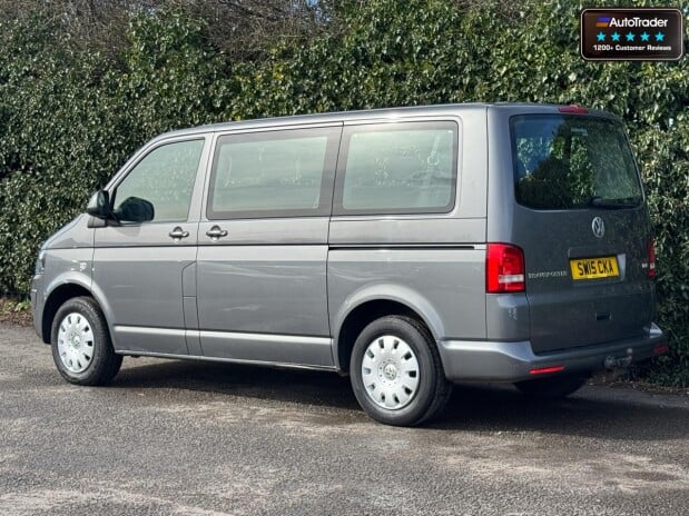 Volkswagen Transporter Shuttle SE 140hp Twin Side Door Tailgate 9 Seats Air Con NO VAT VANLUX 7