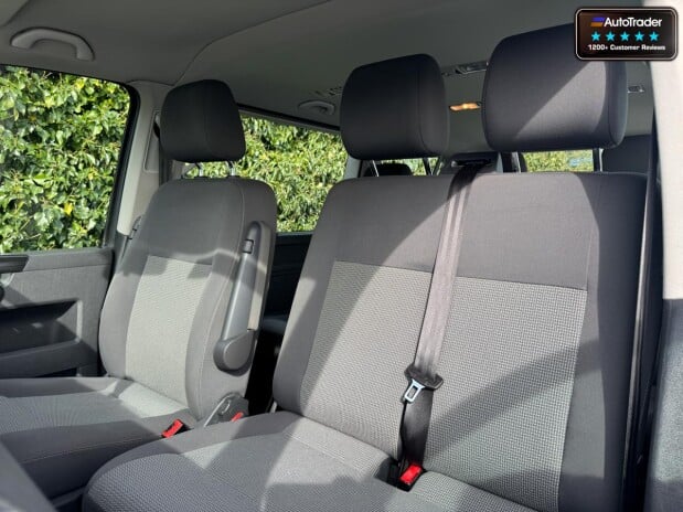 Volkswagen Transporter Shuttle SE 140hp Twin Side Door Tailgate 9 Seats Air Con NO VAT VANLUX 8