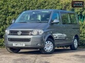 Volkswagen Transporter Shuttle SE 140hp Twin Side Door Tailgate 9 Seats Air Con NO VAT VANLUX 1