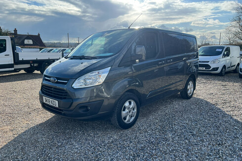 Ford Transit Custom SWB L1H1 Low Roof 270 Limited Air Con Alloys Cruise EURO 6 NO VAT