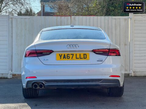 Audi A5 (Sold) 2.0 TDI S line Sportback 5dr Diesel S Tronic quattro Euro 6 (s/s) (1 6