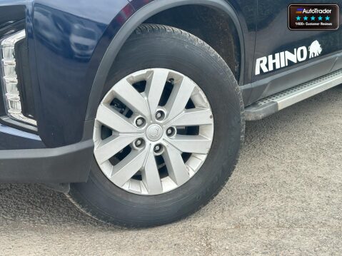 SsangYong Musso Crew Cab AUTO 4X4 Rhino AWD Air Con Cam Sensors EURO 6 NO VAT 2