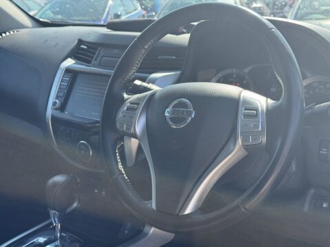 Nissan Navara Crew Cab [SOLD KH] AUTO 4x4 N-Guard Air Con Cam Nav Sensors EURO 6 NO VAT 13