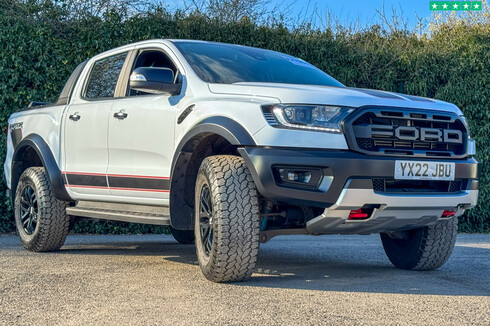 Ford Ranger Crew Cab AUTO 4X4 Raptor Air Con Alloys Cam Nav Sensors EURO 6