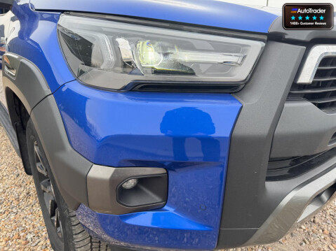 Toyota Hilux Crew Cab 4X4 AUTO Invincible X Air Con Cam Nav Senors EURO 6 NO VAT 20