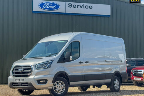 Ford Transit LWB L3H2 Medium Roof 350 Limited Air Con Cam Sensors EURO 6
