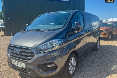 Ford Transit Custom AUTO LWB L2H1 Low Roof 320 Limited Air Con Cam Sensors EURO 6