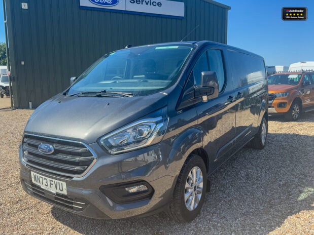 Ford Transit Custom AUTO LWB L2H1 170ps Low Roof 320 Limited Air Con Cam Sensors EURO 6 2