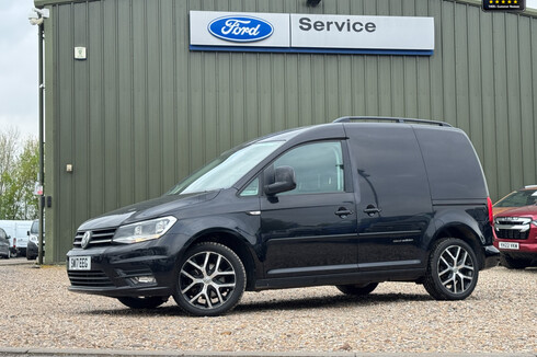 Volkswagen Caddy SWB L1H1 Low Roof C20 Tdi Black Edition Alloys Sensors EURO 6 NO VAT