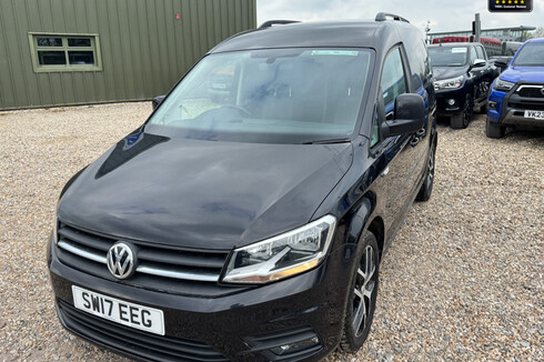 Volkswagen Caddy SWB L1H1 Low Roof C20 Tdi Black Edition Alloys Sensors EURO 6 NO VAT
