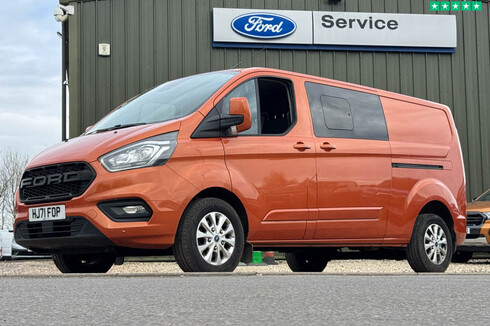 Ford Transit Custom Crew Cab [SOLD CR] LWB L2H1 320 Limited Air Con Sensors EURO 6 NO VAT