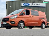 Ford Transit Custom Crew Cab [SOLD CR] LWB L2H1 320 Limited Air Con Sensors EURO 6 NO VAT 1
