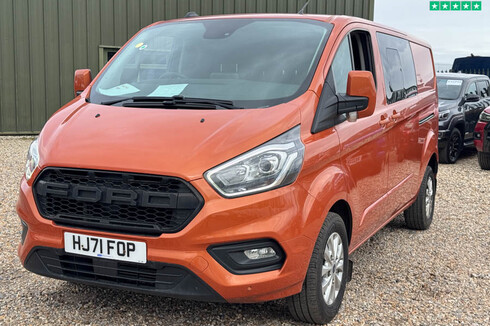 Ford Transit Custom Crew Cab [SOLD CR] LWB L2H1 320 Limited Air Con Sensors EURO 6 NO VAT