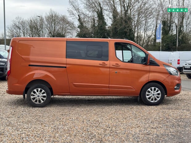 Ford Transit Custom Crew Cab [SOLD CR] LWB L2H1 320 Limited Air Con Sensors EURO 6 NO VAT 5