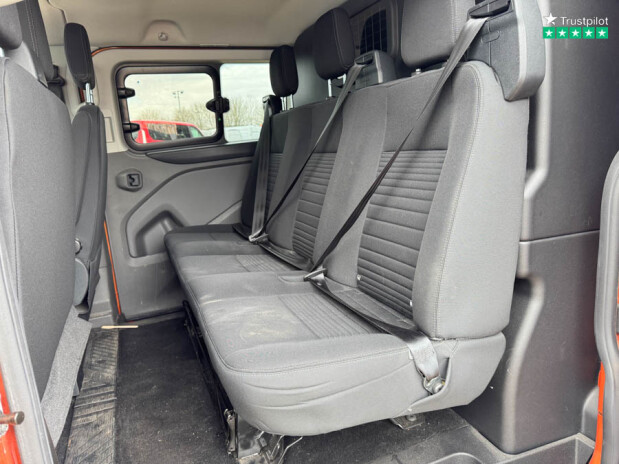 Ford Transit Custom Crew Cab [SOLD CR] LWB L2H1 320 Limited Air Con Sensors EURO 6 NO VAT 12