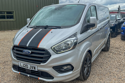 Ford Transit Custom AUTO SWB L1H1 290 Sport Air Con Alloys Camera Sensors EURO 6
