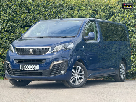Peugeot Traveller AUTO LWB 2H1 Allure Alloys Air Con Sensors Cruise Carplay EURO 6 NO VAT