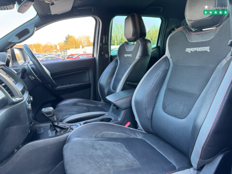 Ford Ranger Crew Cab AUTO 4X4 Raptor Ecoblue Air Con Cam EURO 6 NO VAT 10