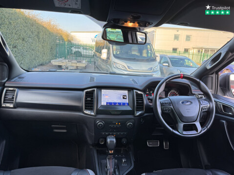 Ford Ranger Crew Cab AUTO 4X4 Raptor Ecoblue Air Con Cam EURO 6 NO VAT 18