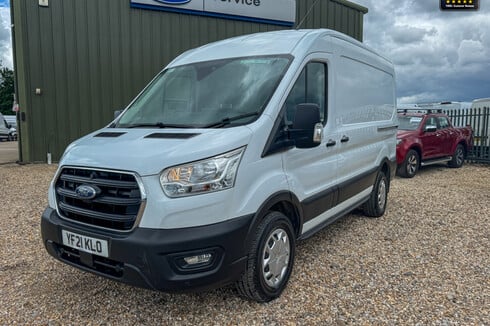 Ford Transit MWB L2H2 Medium Roof 350 Trend Air Con Nav Sensors EURO 6