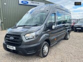 Ford Transit AUTO 17 Seat Minibus L4H3 High Roof Air con 165Bhp Pan Roof Heated Front Sc 3