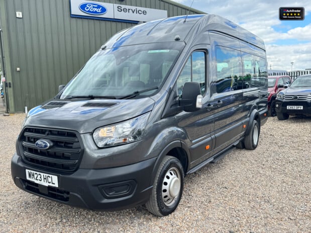 Ford Transit AUTO 17 Seat Minibus L4H3 High Roof Air con 165Bhp Pan Roof Heated Front Sc 3