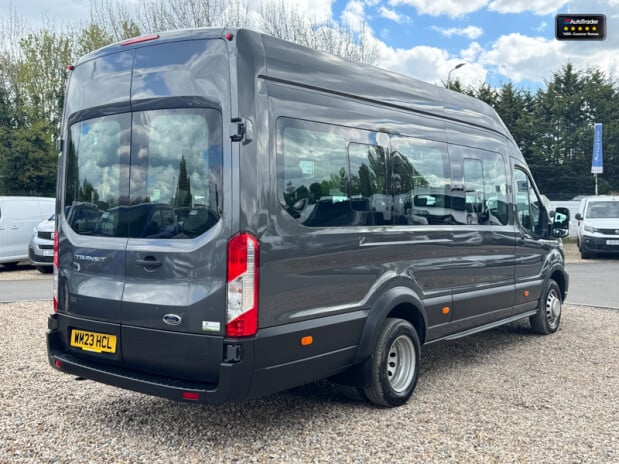 Ford Transit AUTO 17 Seat Minibus L4H3 High Roof Air con 165Bhp Pan Roof Heated Front Sc 7