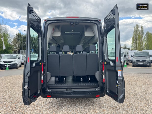 Ford Transit AUTO 17 Seat Minibus L4H3 High Roof Air con 165Bhp Pan Roof Heated Front Sc 8