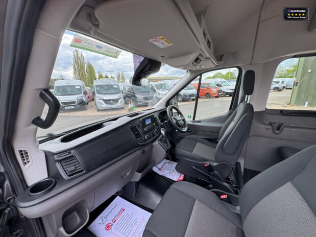 Ford Transit AUTO 17 Seat Minibus L4H3 High Roof Air con 165Bhp Pan Roof Heated Front Sc 10