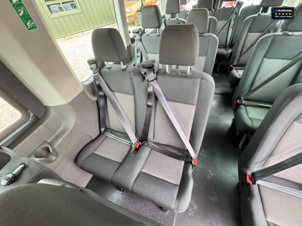 Ford Transit AUTO 17 Seat Minibus L4H3 High Roof Air con 165Bhp Pan Roof Heated Front Sc 15