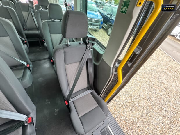 Ford Transit AUTO 17 Seat Minibus L4H3 High Roof Air con 165Bhp Pan Roof Heated Front Sc 16