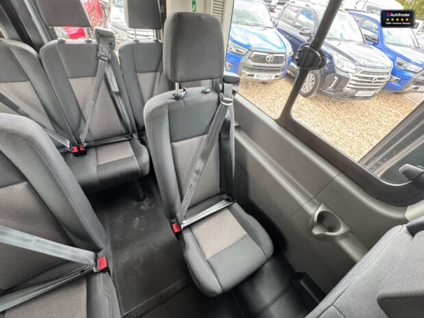 Ford Transit AUTO 17 Seat Minibus L4H3 High Roof Air con 165Bhp Pan Roof Heated Front Sc 20