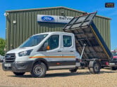Ford Transit Tipper Crew Cab LWB L3 350 Leader Tow Bar EURO 6 2