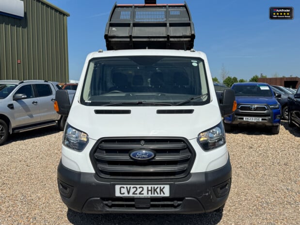 Ford Transit Tipper Crew Cab LWB L3 350 Leader Tow Bar EURO 6 4