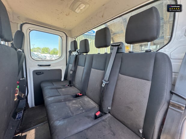 Ford Transit Tipper Crew Cab LWB L3 350 Leader Tow Bar EURO 6 12