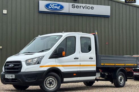 Ford Transit Tipper Crew Cab LWB L3 350 Leader Tow Bar EURO 6