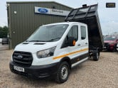 Ford Transit Tipper Crew Cab LWB L3 350 Leader Tow Bar EURO 6 3