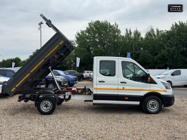 Ford Transit Tipper Crew Cab LWB L3 350 Leader Tow Bar EURO 6 6