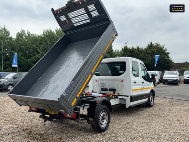 Ford Transit Tipper Crew Cab LWB L3 350 Leader Tow Bar EURO 6 7