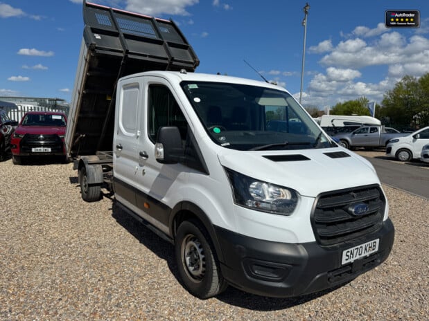 Ford Transit Crew Cab Tipper LWB L3 350 Toolbox Leader EURO 6 5