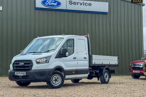Ford Transit Crew Cab Tipper LWB L3 350 Toolbox Leader EURO 6