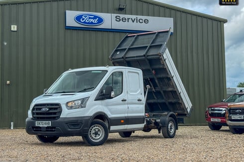 Ford Transit Crew Cab Tipper LWB L3 350 Toolbox Leader EURO 6