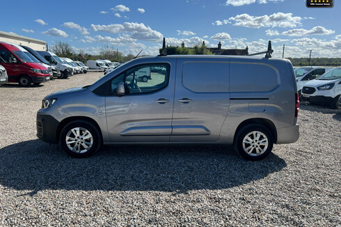 Peugeot Partner LWB L2H1 Low Roof Bluehdi Asphalt Air Con Cruise E